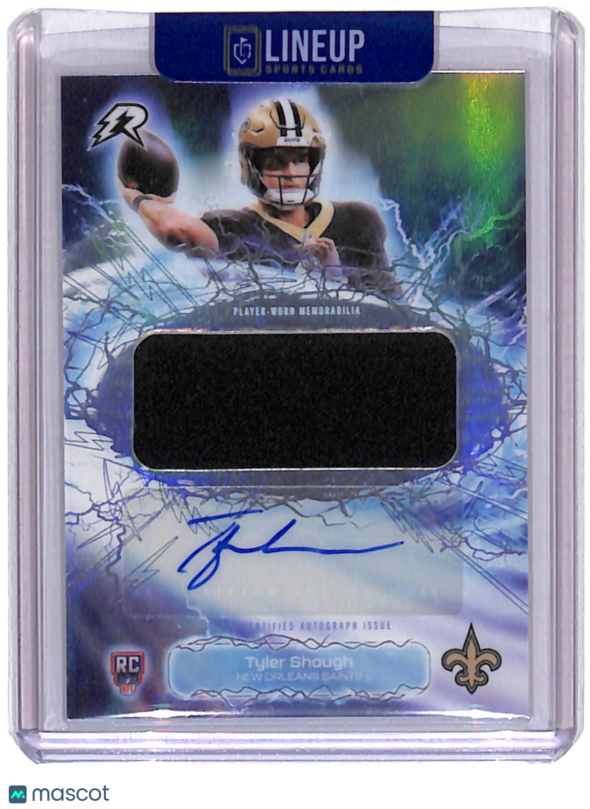 2026 Topps Resurgence Tyler Shough #RRA-TS Player-Worn Memorabilia RC