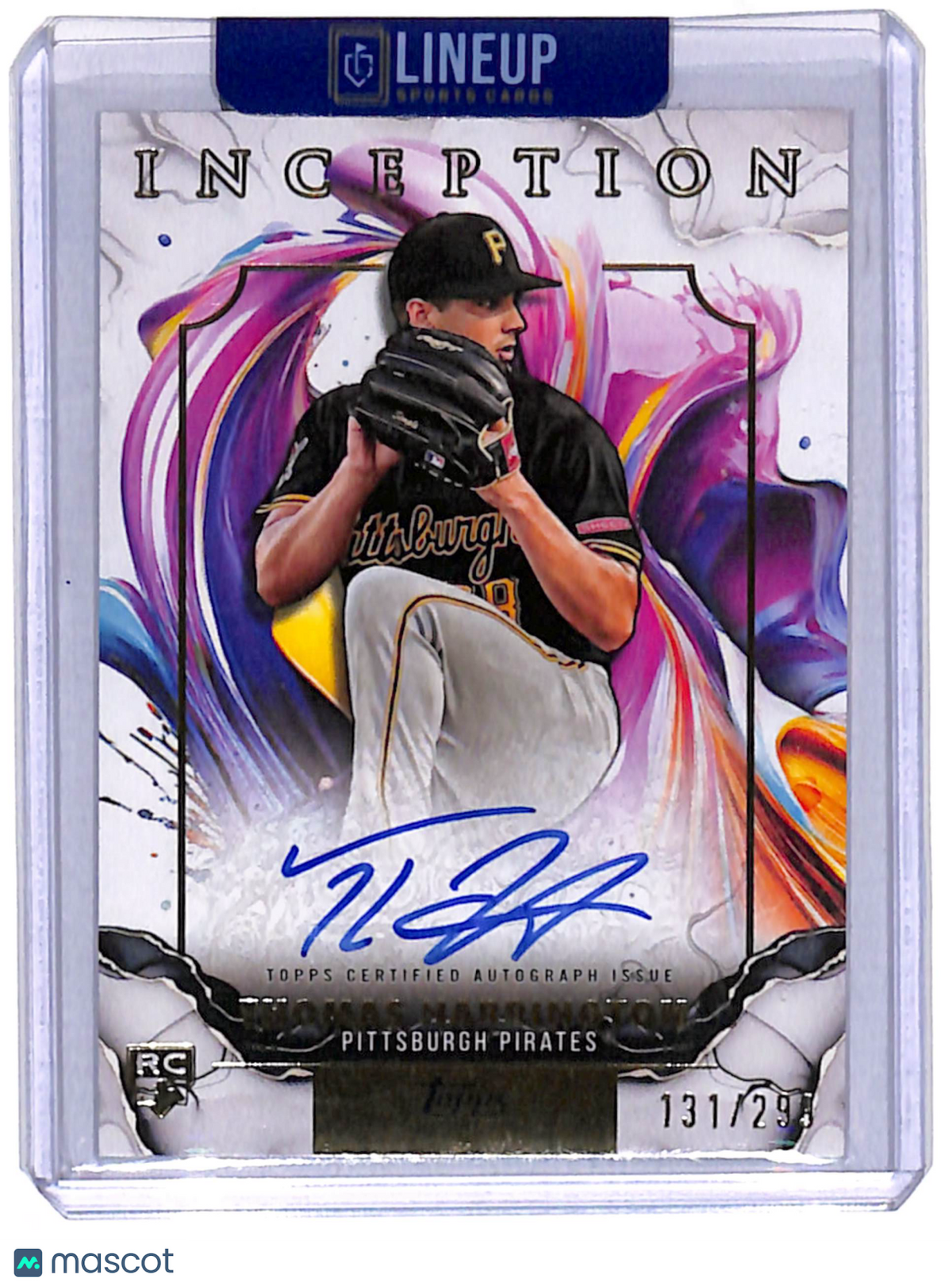 2025 Topps Inception Thomas Harrington #RESA-TH /299 RC