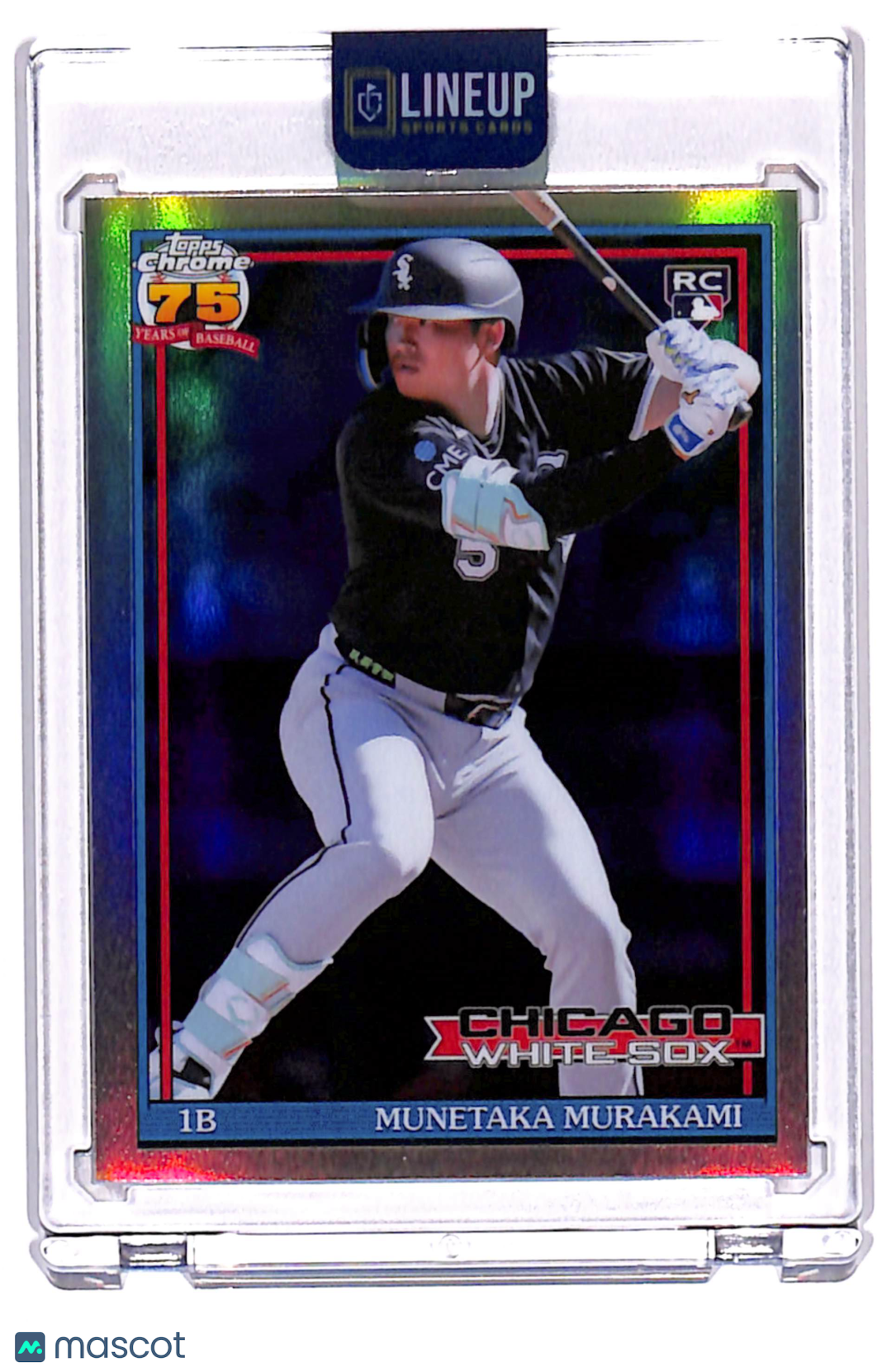 2019 Topps Chrome 75 Years of Baseball Munetaka Murakami #91CB-22 Refractor RC