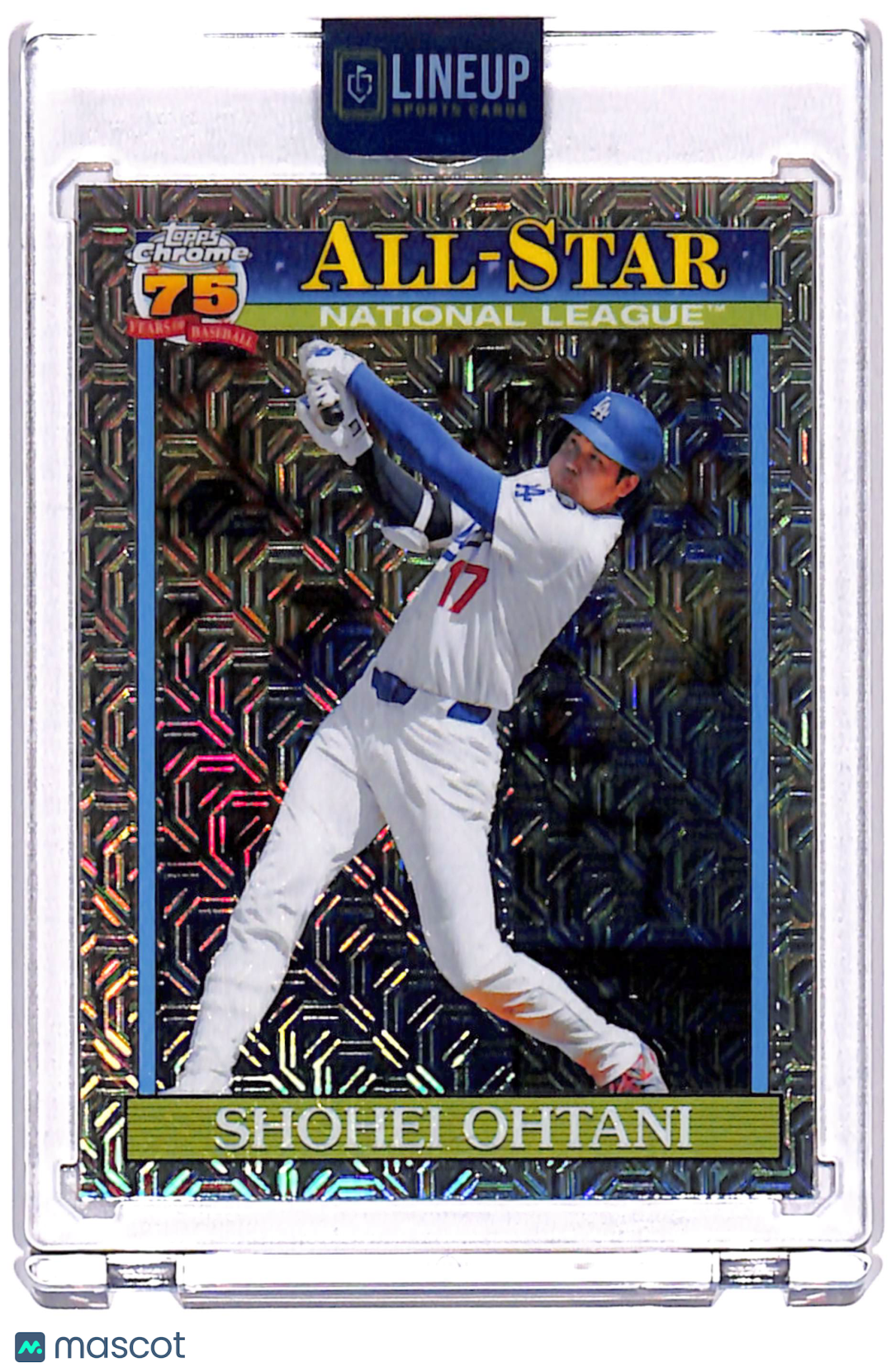 2025 Topps Chrome Shohei Ohtani #91ASC-50 Mojo Refractor