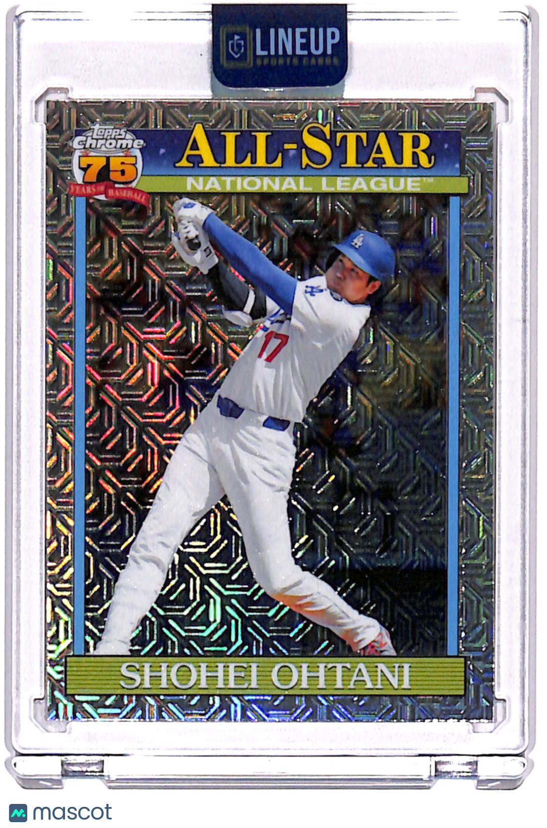 2025 Topps Chrome Shohei Ohtani #91ASC-50 Mojo Refractor