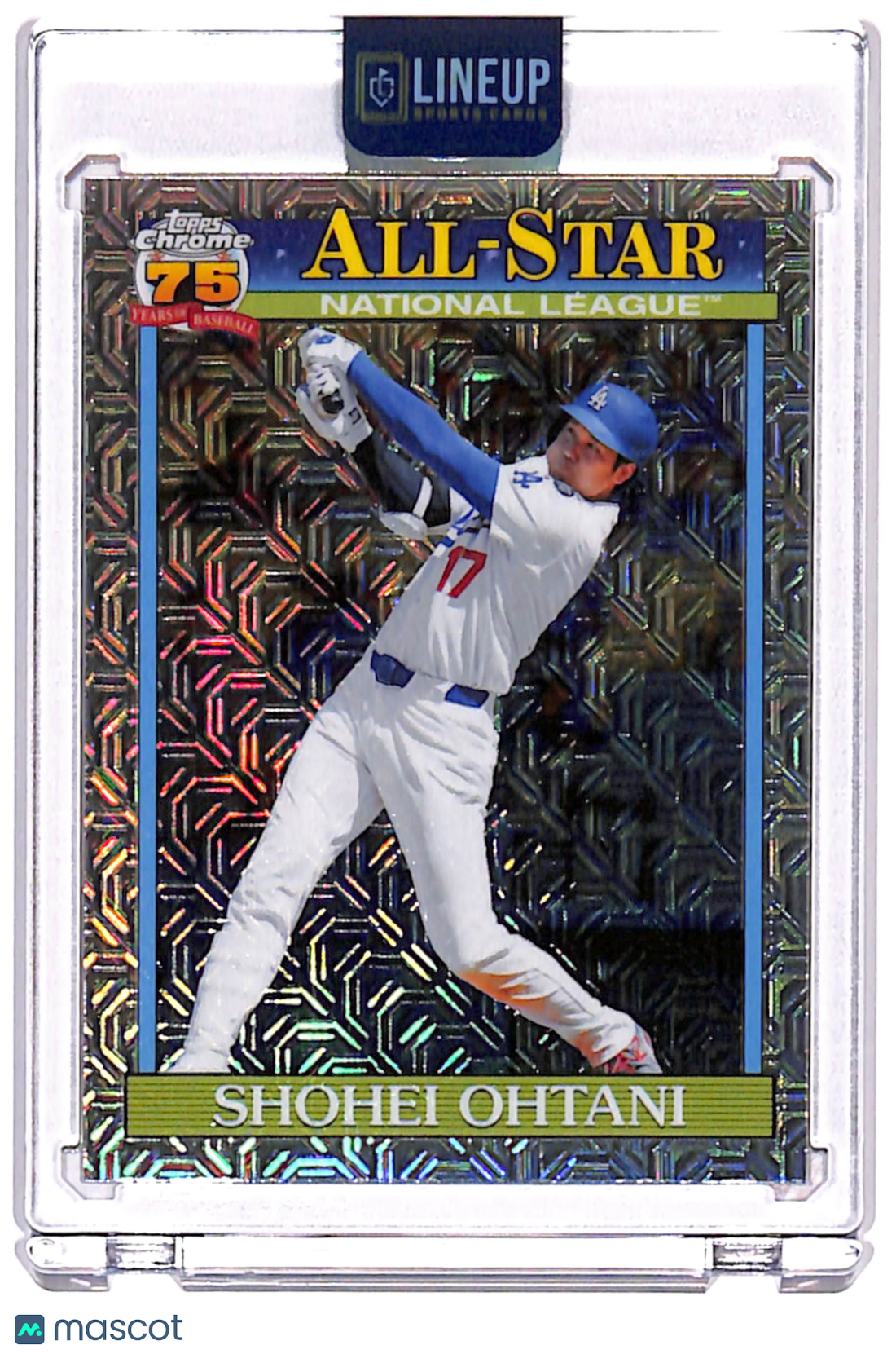 2025 Topps Chrome Shohei Ohtani #91ASC-50 Mojo Refractor