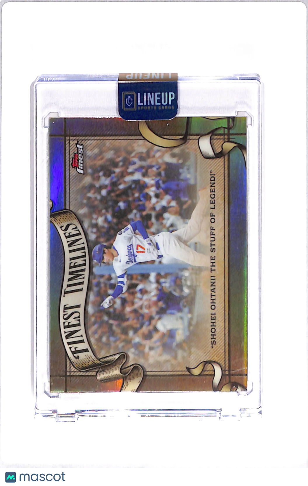 2026 Topps Finest Finest Timelines Shohei Ohtani #FT-23 Refractor