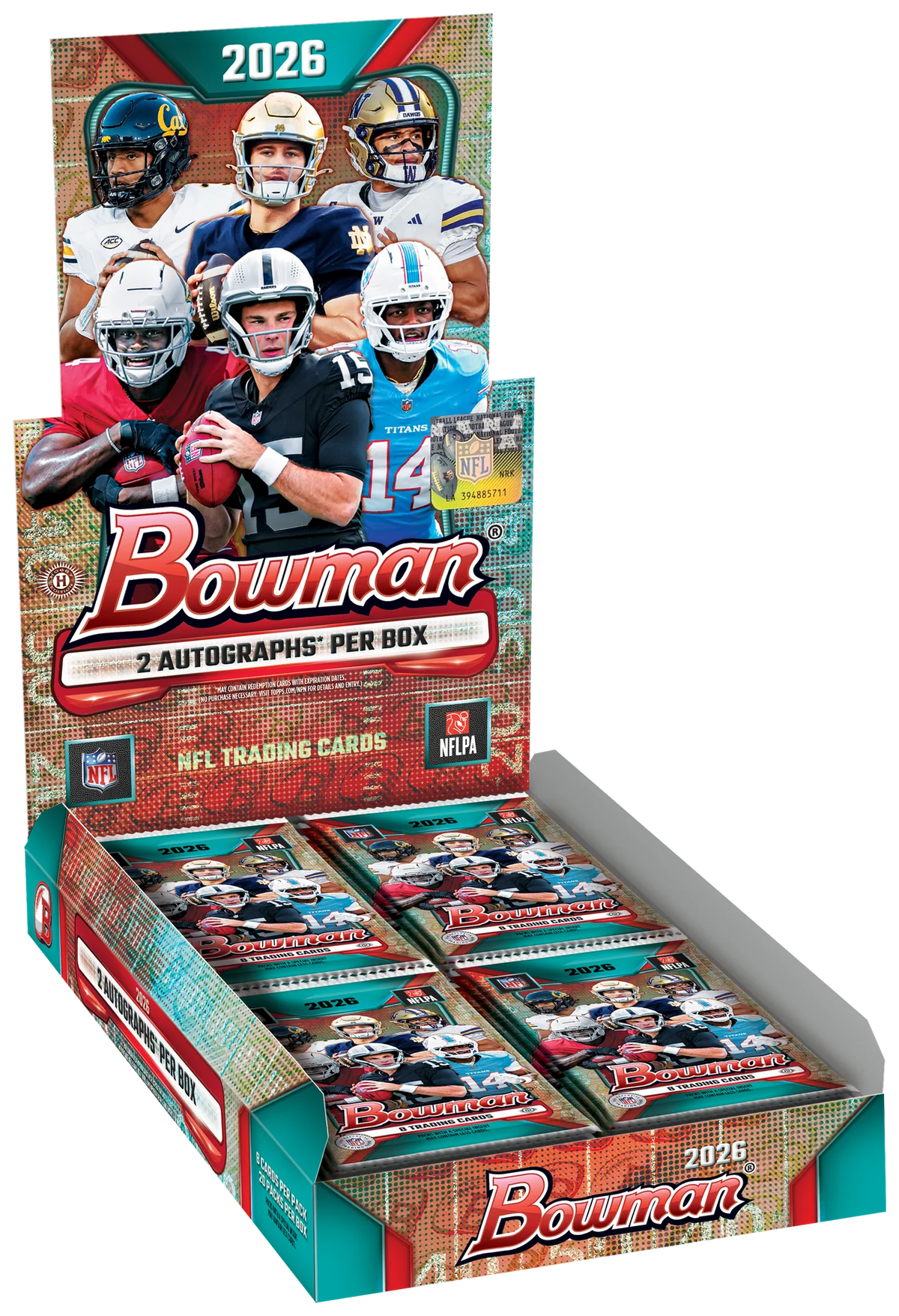 2026 Bowman Football Hobby Box