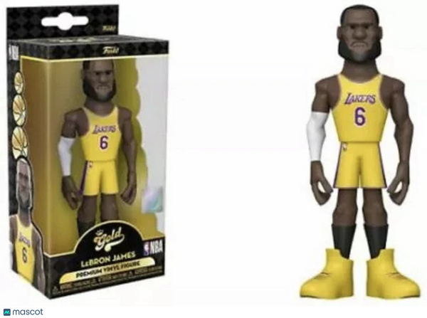 Funko Vinyl Gold 5" LeBron James Los Angeles Lakers NBA Premium Vinyl Figure