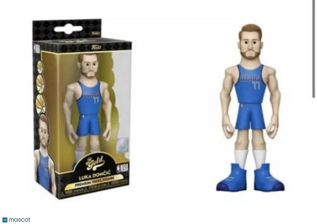 Funko Vinyl Gold 5" Luka Dončić Dallas Mavericks NBA Premium Vinyl Figure