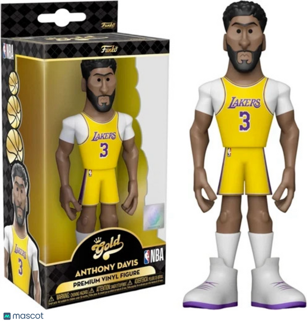 Funko Vinyl Gold 5" Anthony Davis Los Angeles Lakers NBA Premium Vinyl Figure