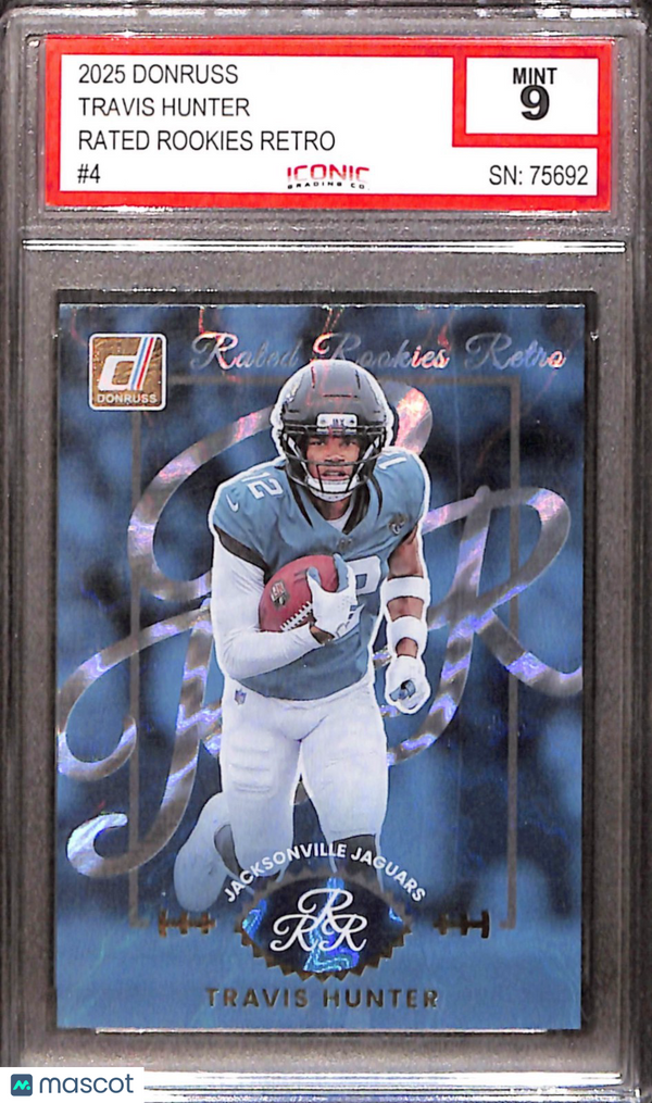 2025 DONRUSS TRAVIS HUNTER RATED ROOKIES RETRO