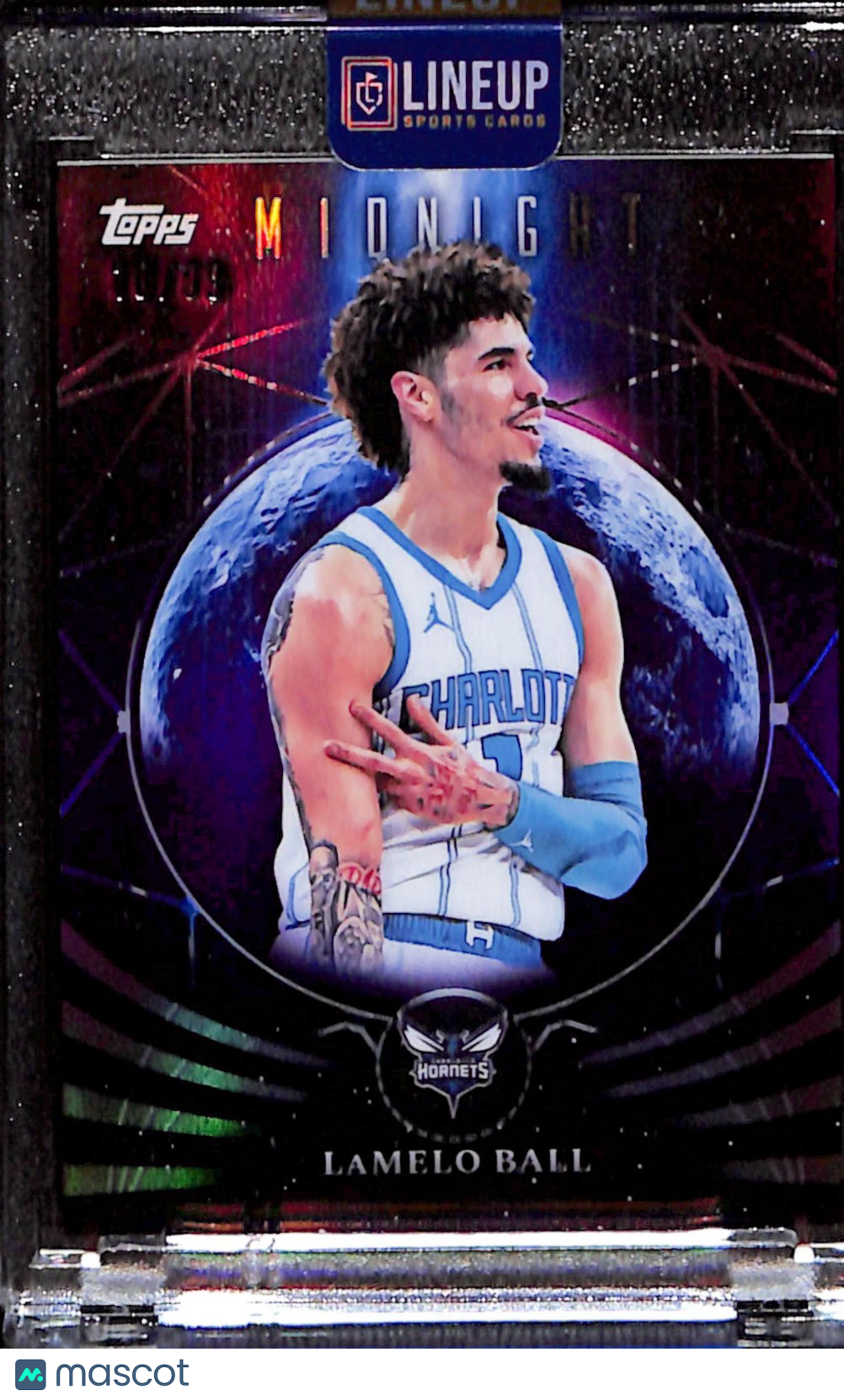 2025 TOPPS MIDNIGHT NUMBERED 10/99 LAMELO BALL #MF-13