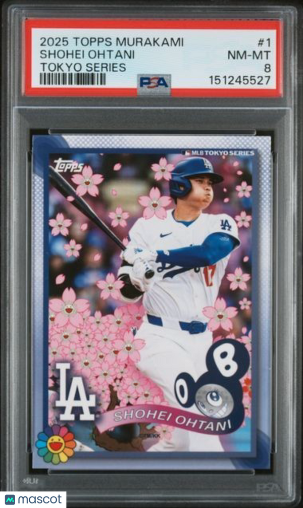2025 TOPPS TAKASHI MURAKAMI + MLB WORLD TOUR TOKYO SERIES #1 SHOHEI OHTANI