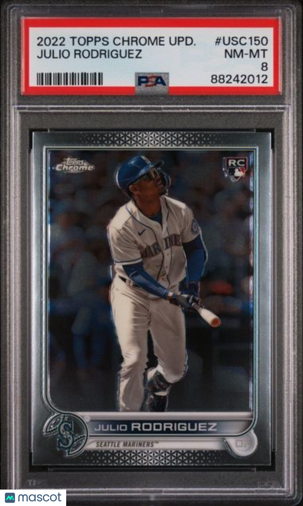 2022 TOPPS CHROME UPDATE #USC150 JULIO RODRIGUEZ