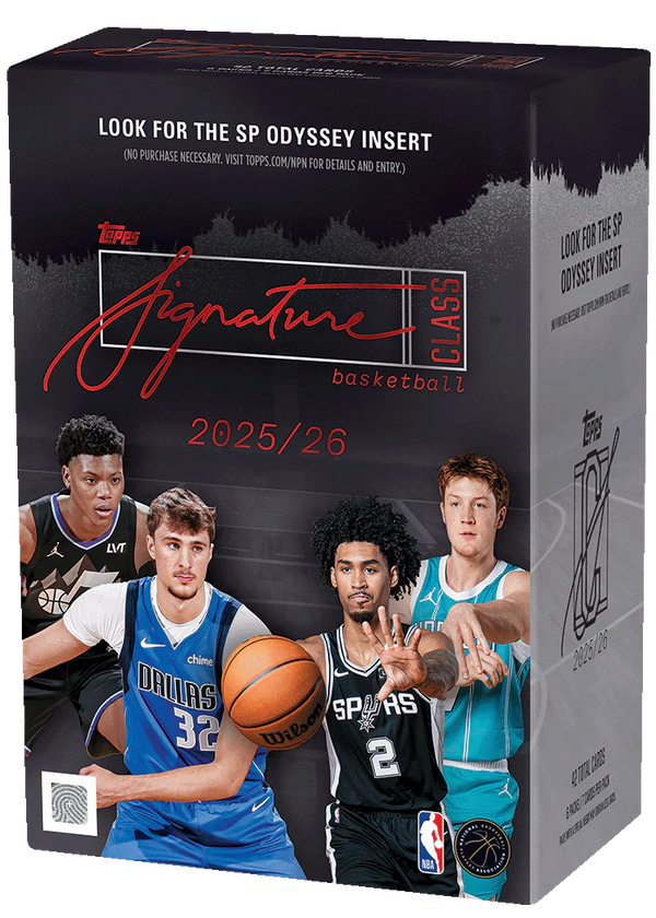 2025-26 Topps Signature Class Basketball - Value Box / Blaster