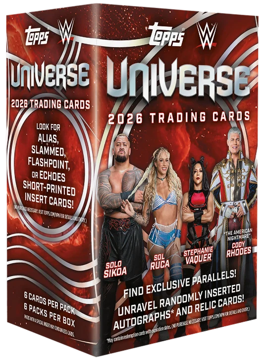 2026 Topps Universe WWE Value Box