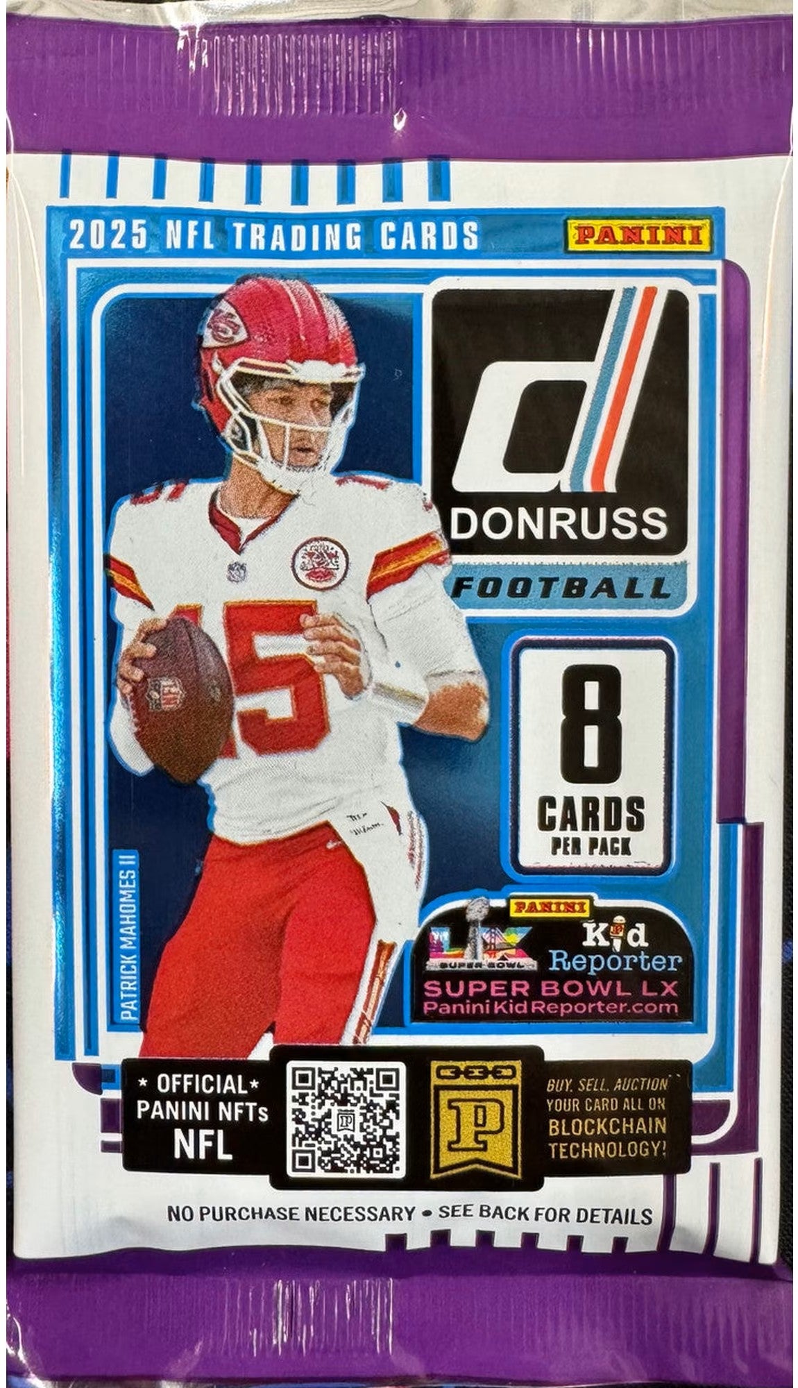 2025 Panini Donruss NFL Football Retail Pack