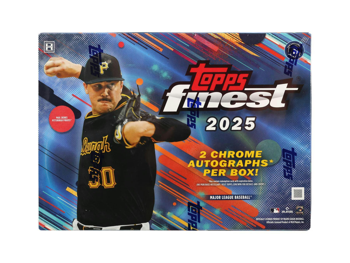 2025 Topps Finest Baseball Hobby Box - LINEUP Sports Cards