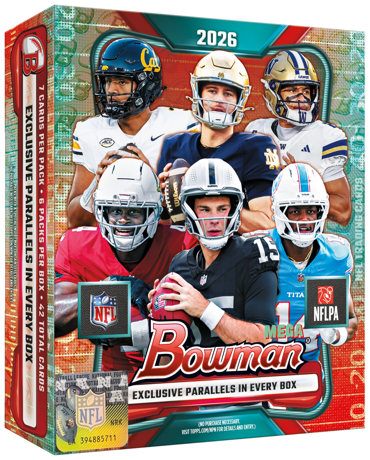 2026 Bowman Football Mega Box
