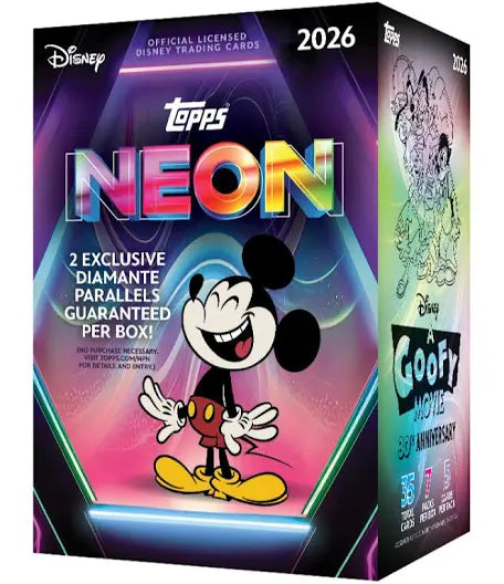 2026 Topps Disney Neon Blaster Box