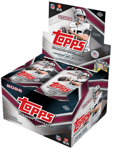2026 Topps Flagship Football Hobby Jumbo Box