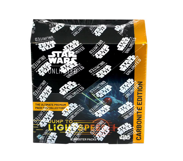 Star Wars Unlimited Jump to Lightspeed Carbonite Booster Box - LINEUP Sports Cards