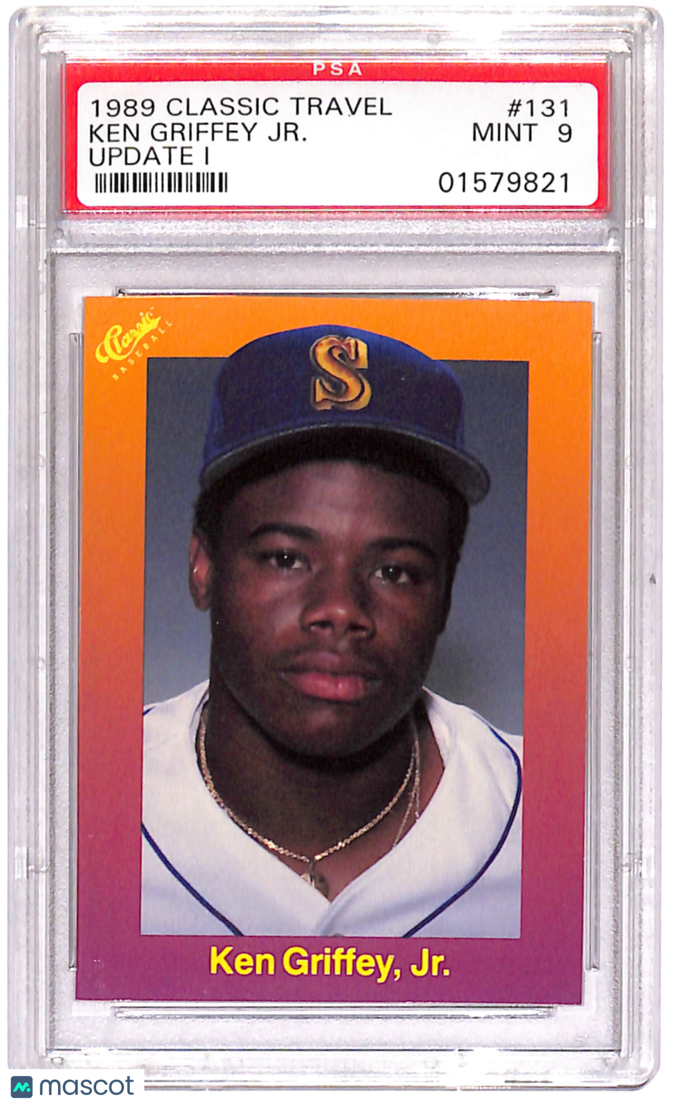 PSA 9 1989 Classic Travel Update I Ken Griffey JR. #131
