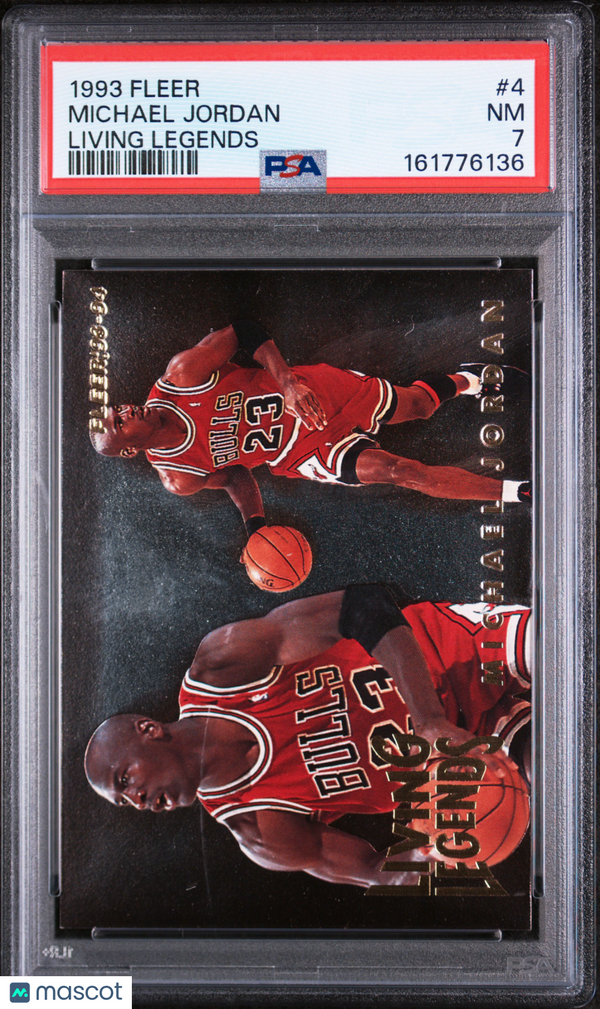 1993 Fleer Living Legends Michael Jordan #4 PSA 7