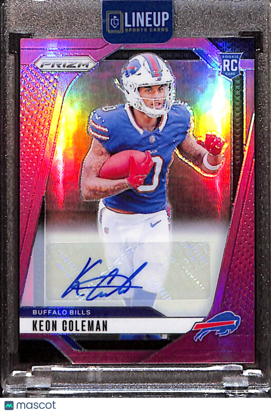 2024 Panini Prizm Keon Coleman #362 Pink RC