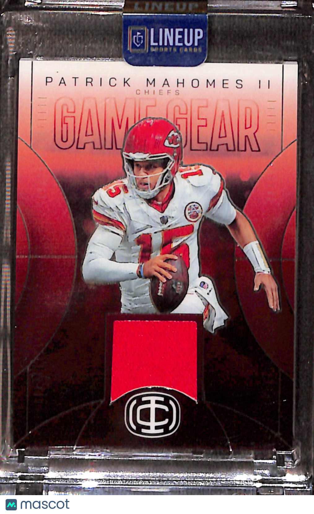 2025 Panini Icon Collection Game Gear Patrick Mahomes II #GG-3 Memorabilia