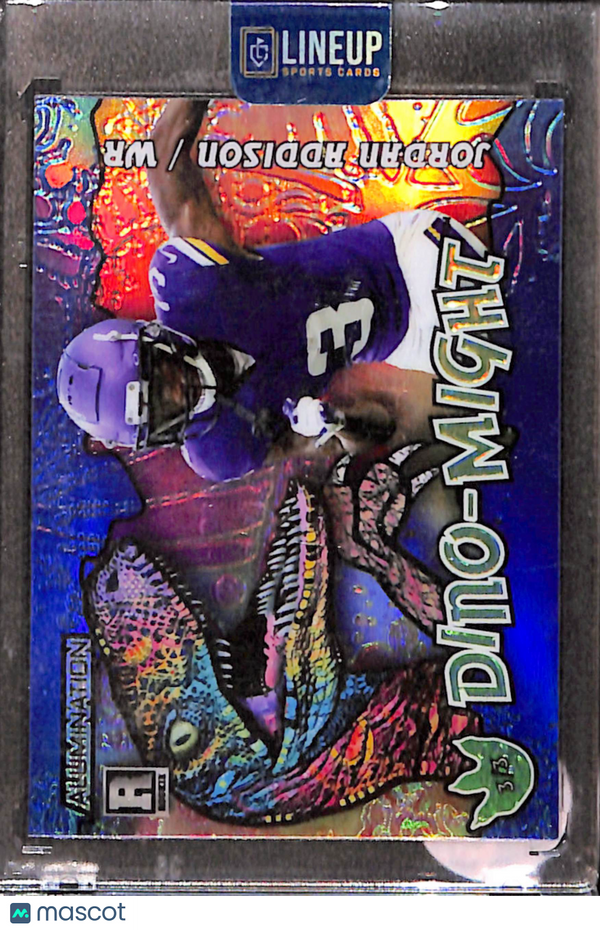2023 Wild Card Alumination Dino-Might Jordan Addison #AD-JA
