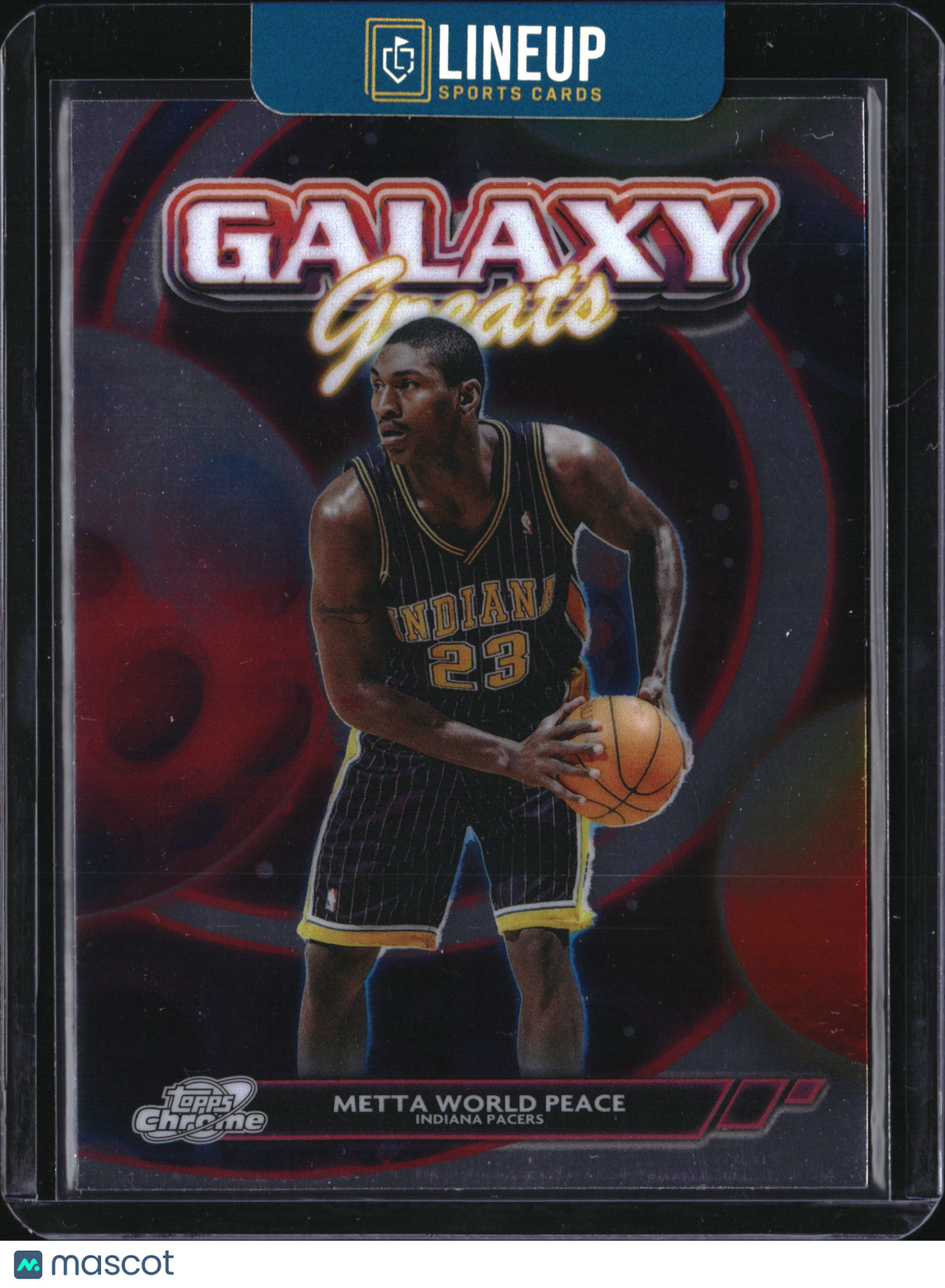 2026 Topps Chrome Galaxy Greats Metta World Peace #GG-31