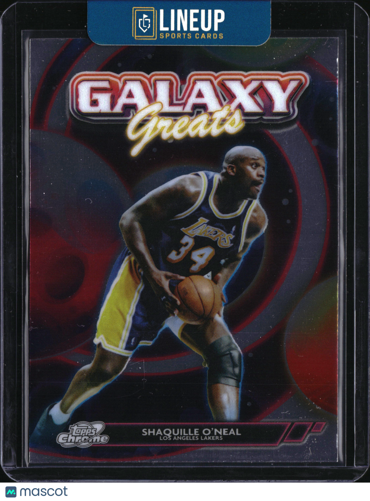 2024 Topps Chrome Galaxy Greats Shaquille O'Neal #GG-8