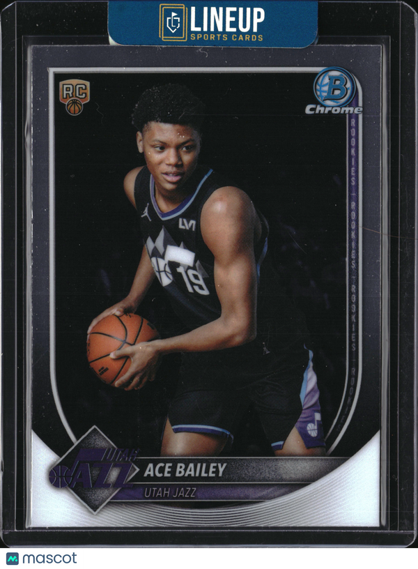 2025 Bowman Chrome Ace Bailey #BCV-5 RC