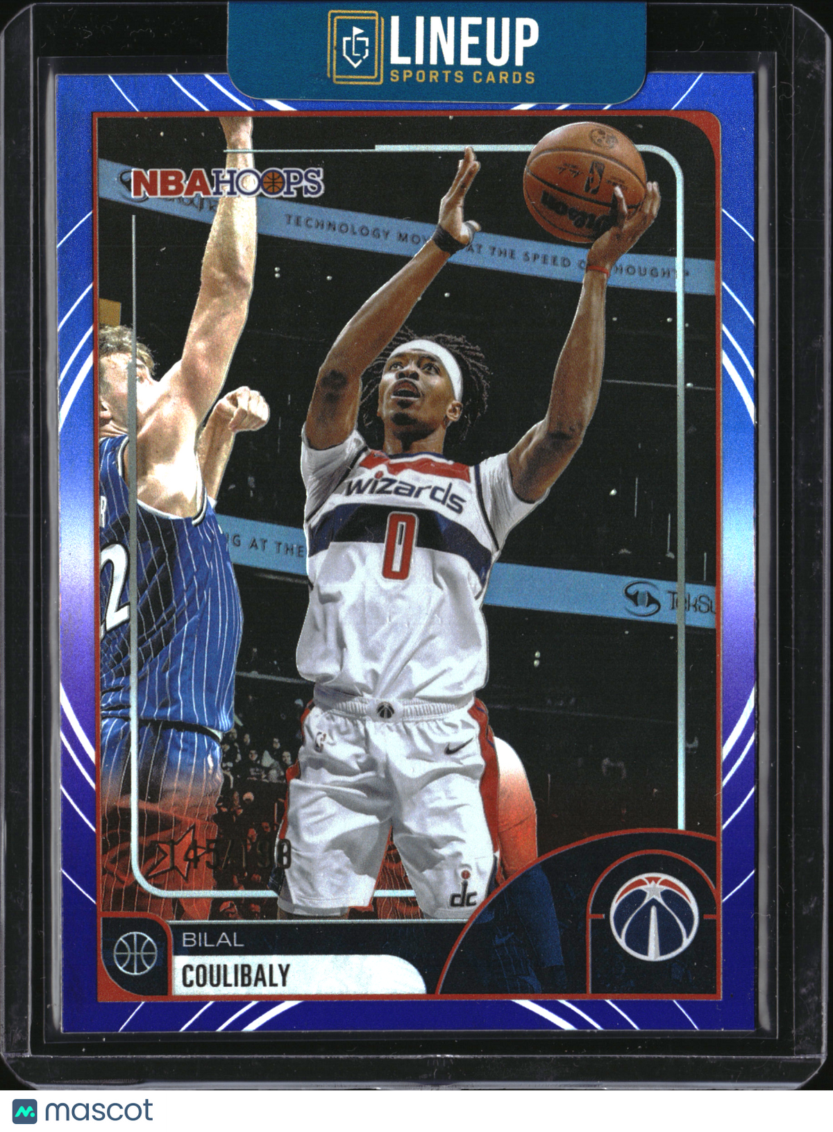 2026 Topps NBA Hoops Bilal Coulibaly #170 Blue /198