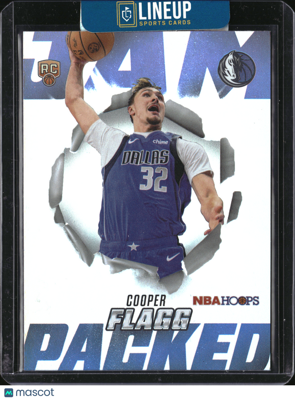2026 Topps NBA Hoops Jam Packed Cooper Flagg #JP-11 RC