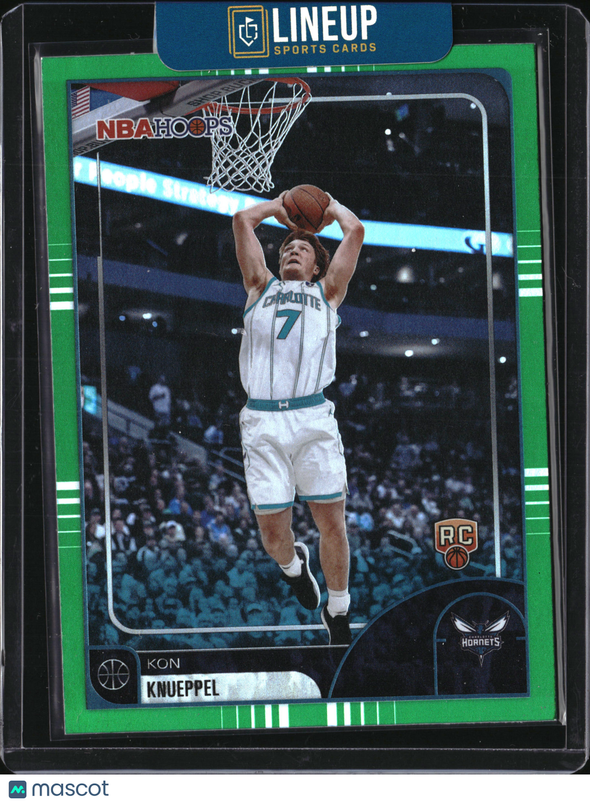 2026 Topps NBA Hoops Kon Knueppel #67 Green RC