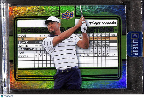 2026 Upper Deck Scorecard Superstars Tiger Woods #SS-1