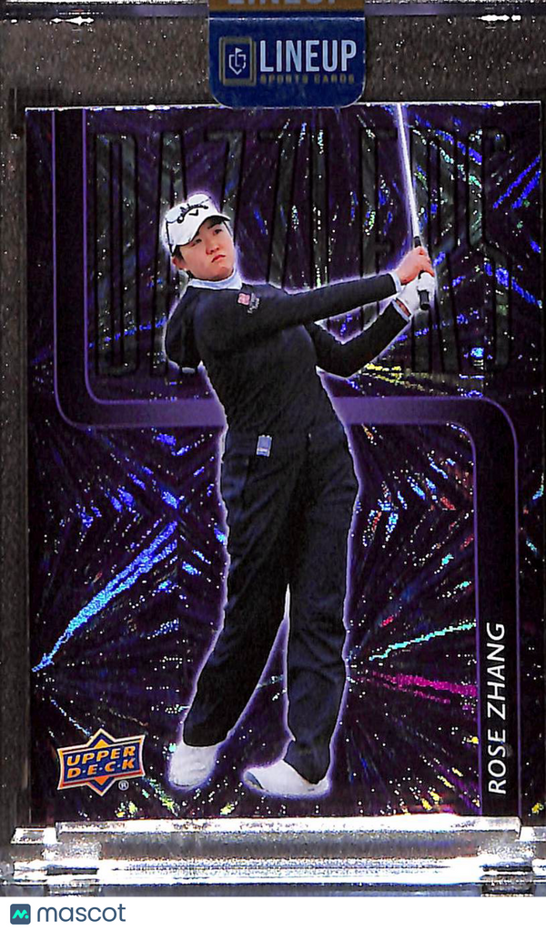 2026 Upper Deck Golf Dazzlers Rose Zhang #DZ-6 Purple