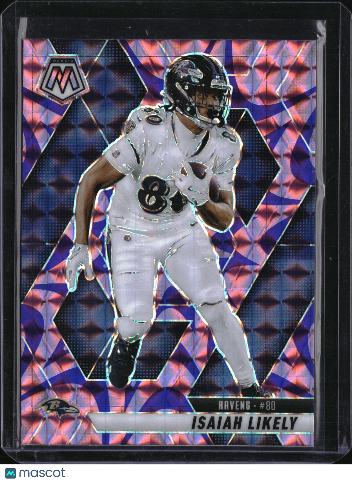 2025 Panini Mosaic Isaiah Likely #177 Pink