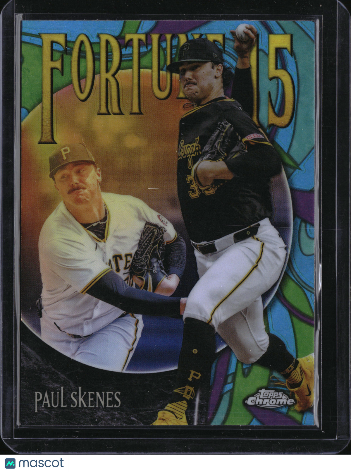 2025 Topps Chrome Fortune 15 Paul Skenes #F15-8