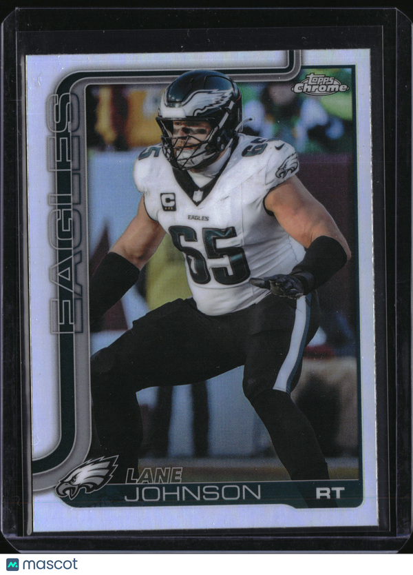 2025 Topps Chrome Lane Johnson #246 Refractor