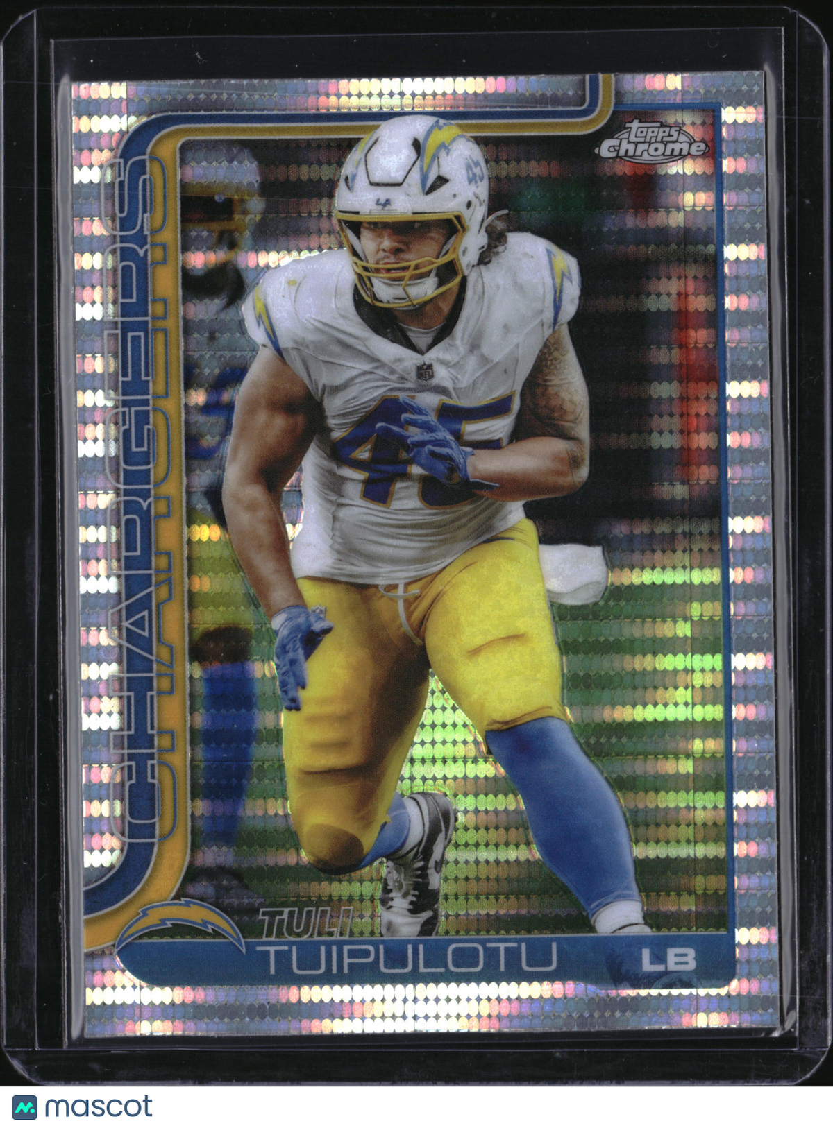 2025 Topps Chrome Tuli Tuipulotu #163 Prizm