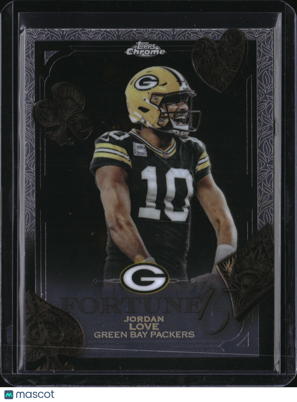 2024 Topps Chrome Fortune 15 Jordan Love #F15-17