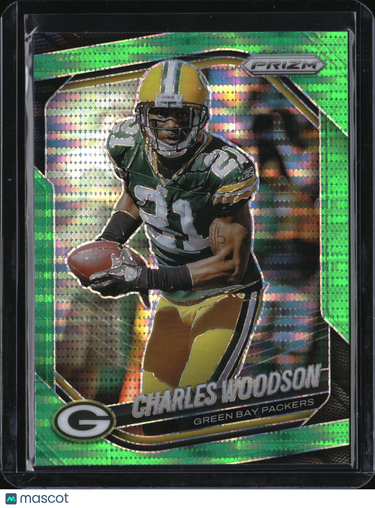 2025 Panini Prizm Charles Woodson #119 Green