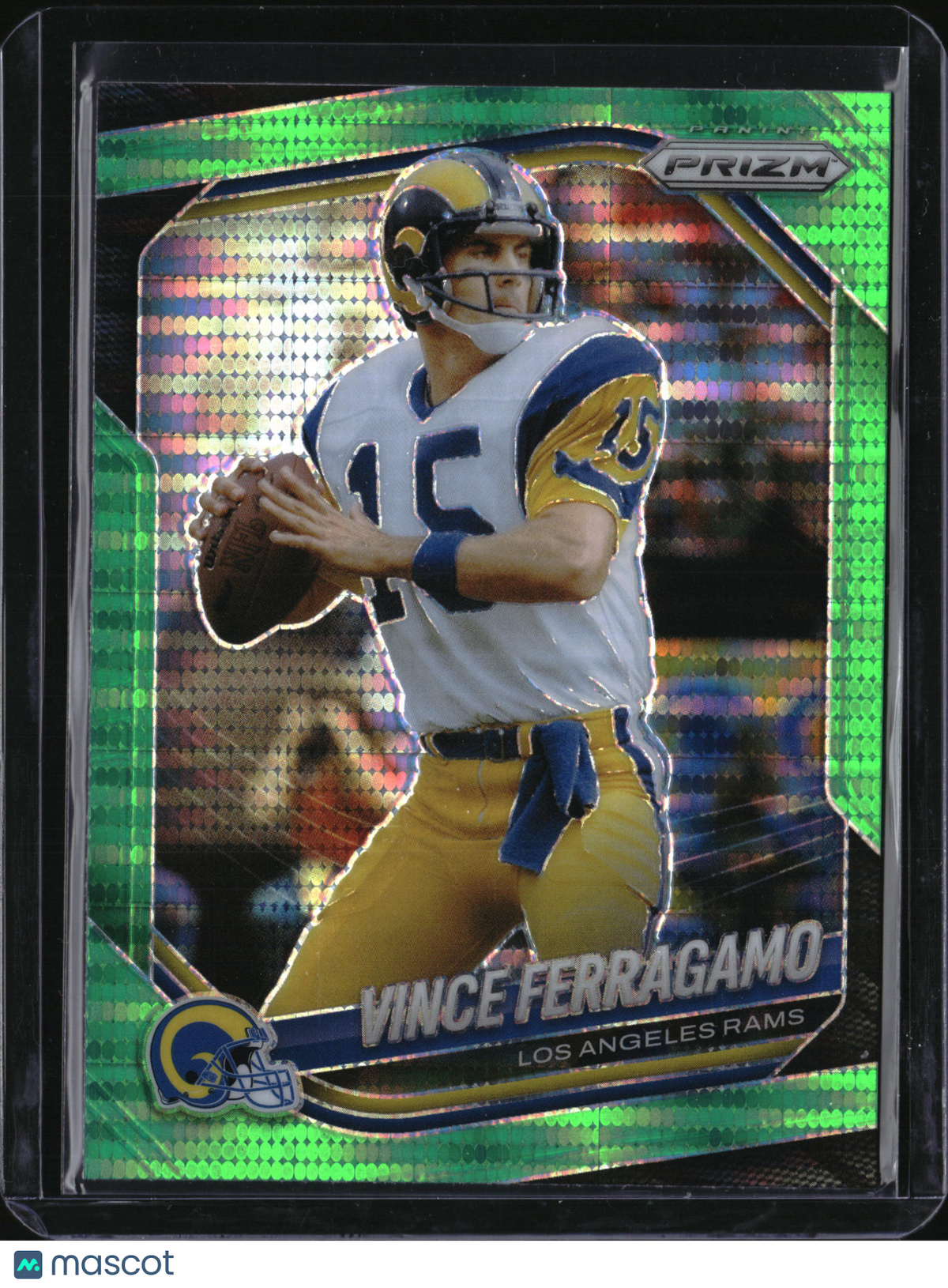 2025 Panini Prizm Football Vince Ferragamo #240 Green Pulsar
