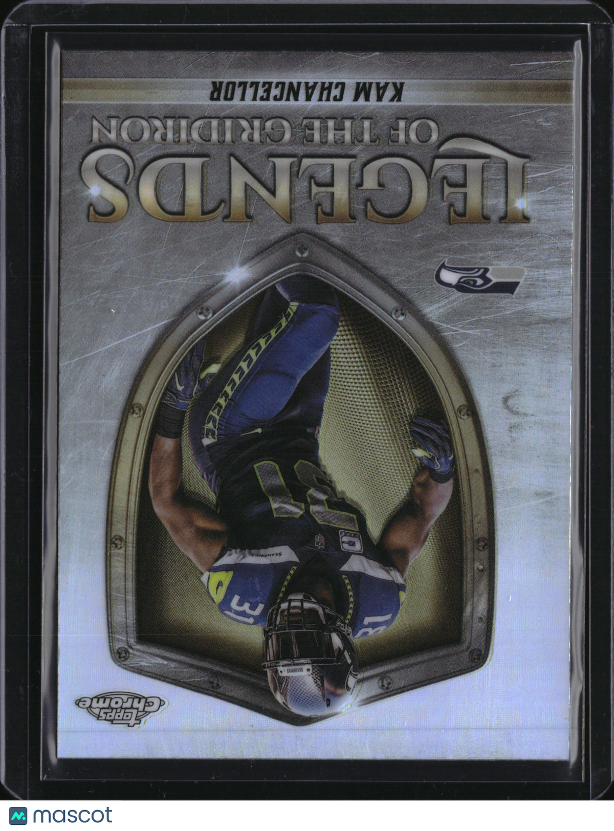 2025 Topps Chrome Legends of the Gridiron Kam Chancellor #LOG-34 Refractor