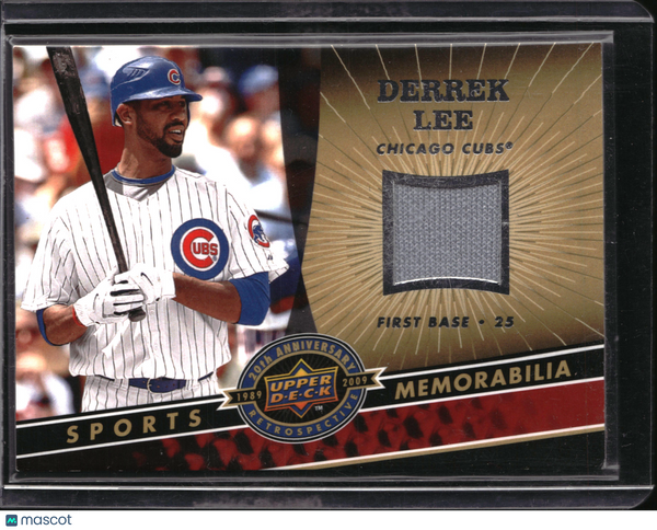 2009 Upper Deck 20th Anniversary Retrospective Derrek Lee #MLB-DL  Memorabilia