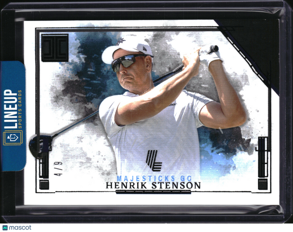 2025 Panini Impeccable LIV Golf Henrik Stenson #70 /9