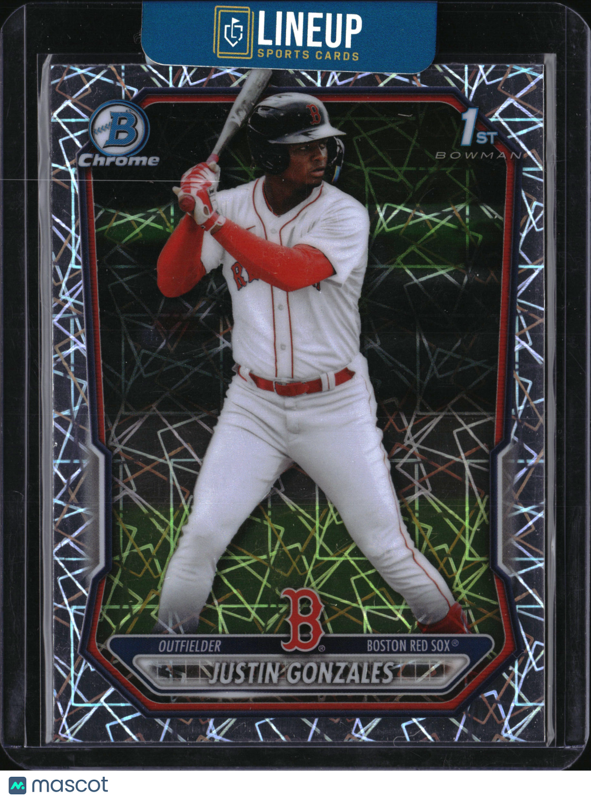 2026 Bowman Chrome Justin Gonzales #BCP-141 RayWave