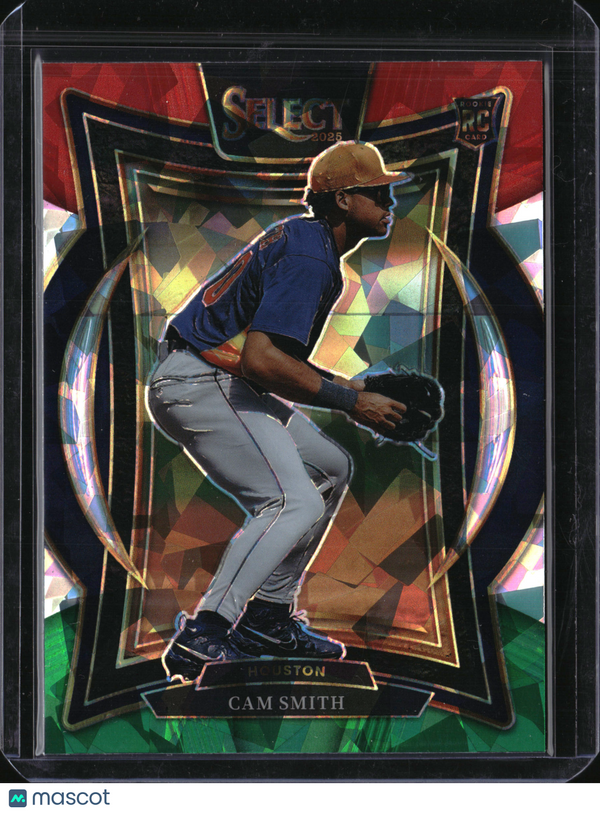 2025 Panini Select Prizm Concourse Cam Smith #46 Stained Glass RC