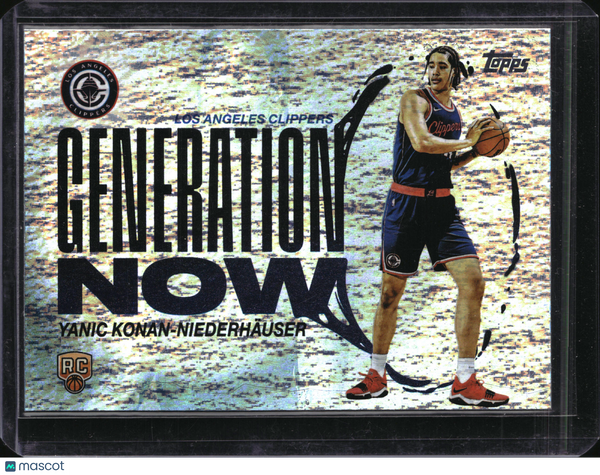 2025 Topps Generation Now Yanic Konan-Niederhauser #GN-30 RC