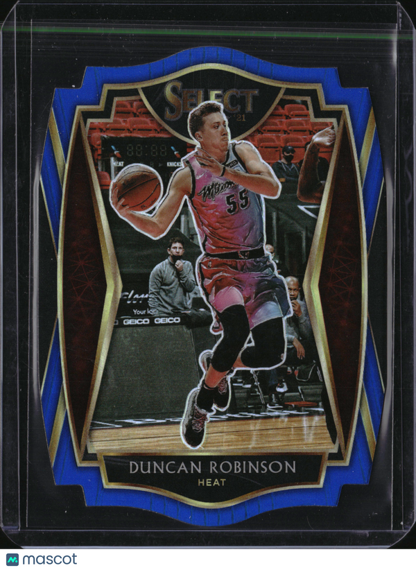 2021 Panini Select Prizm Duncan Robinson #154 Blue /249